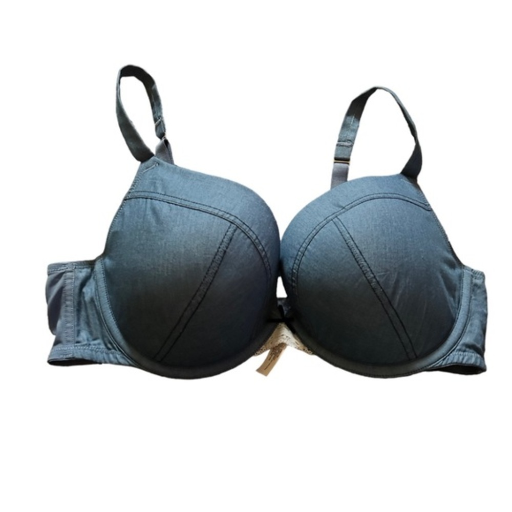 Cacique size 42D blue bra